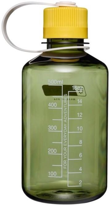 Thrill & Motion Narrow Mouth Loop Top - 500ml / 16oz - oil green with freesia 1