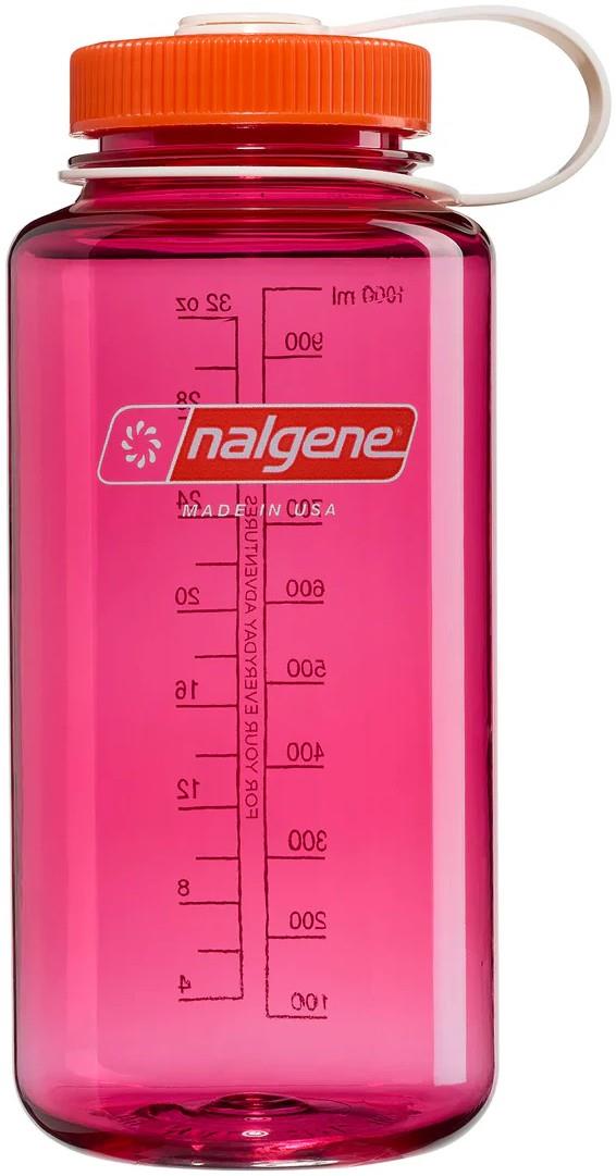 Thrill & Motion Wide Mouth Loop Top - 1L / 32oz - fuchsia with flame 1
