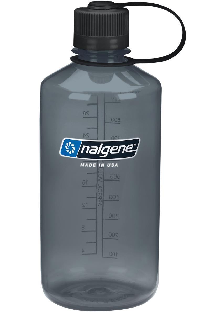 Tritan Narrow Mouth Loop Top Bottle - 1L / 32oz - Grey 1