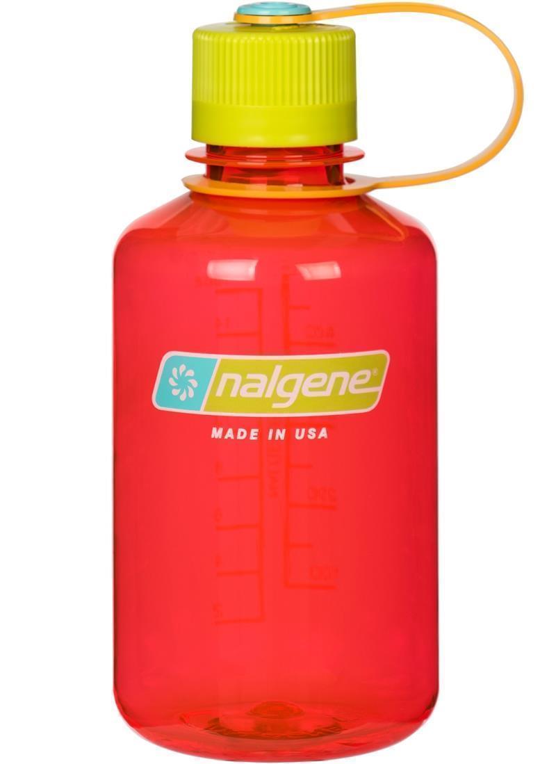 Tritan Narrow Mouth Loop Top Bottle - 500ml / 16oz - Pomegranate 1