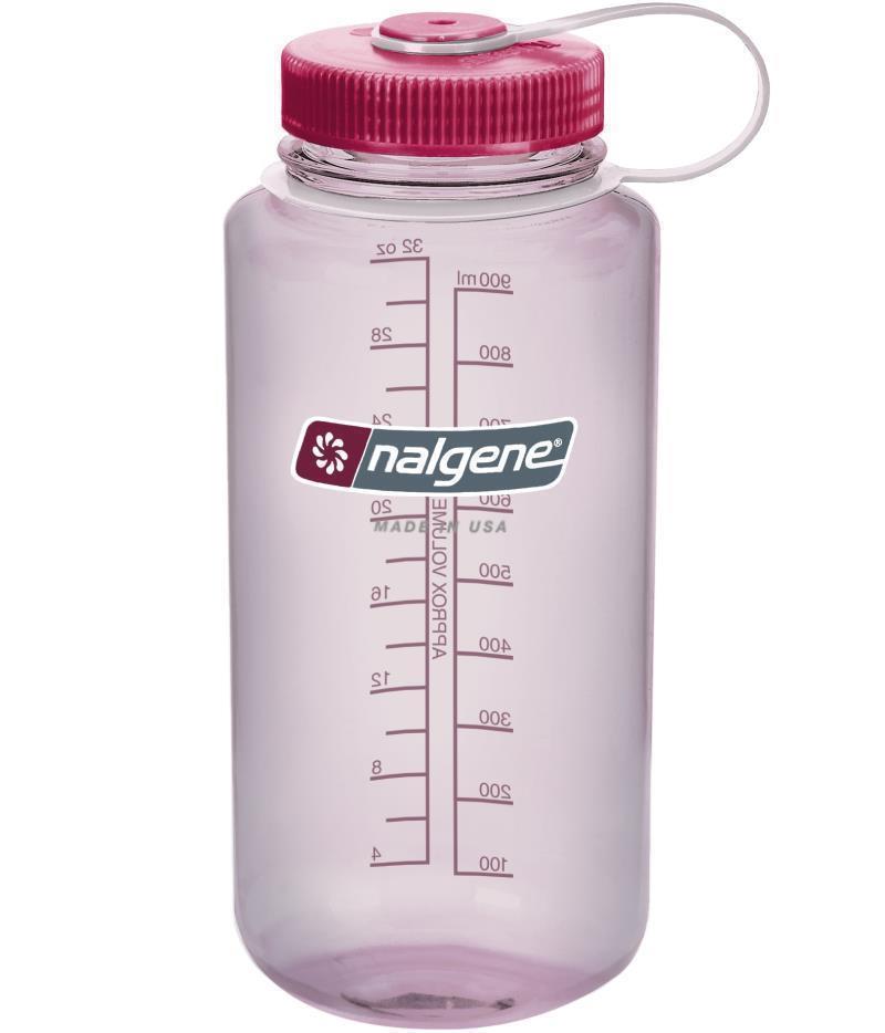 Tritan Wide Mouth Loop Top Bottle - 1L / 32oz - Pink 1