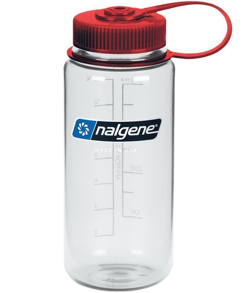 Tritan Wide Mouth Loop Top Bottle - 500ml / 16oz - Clear 1