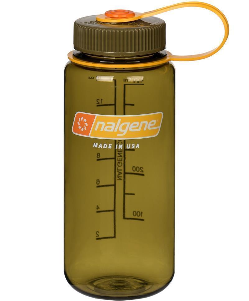 Tritan Wide Mouth Loop Top Bottle - 500ml / 16oz - Olive 1