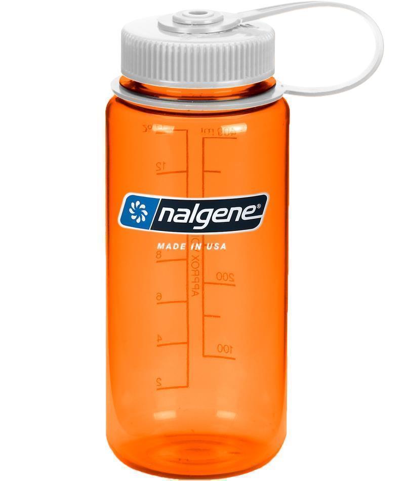 Tritan Wide Mouth Loop Top Bottle - 500ml / 16oz - Orange 1