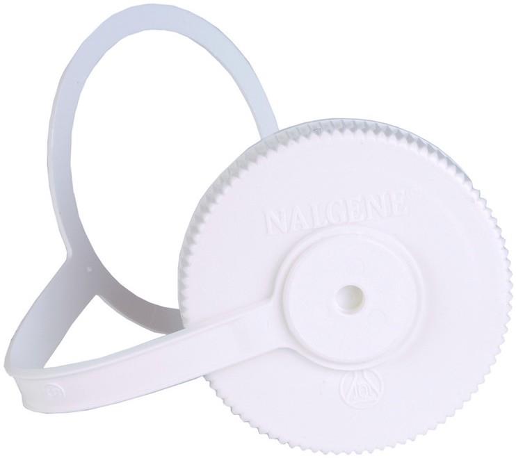 Wide Mouth Loop Top Cap - 1L / 32oz - white 1