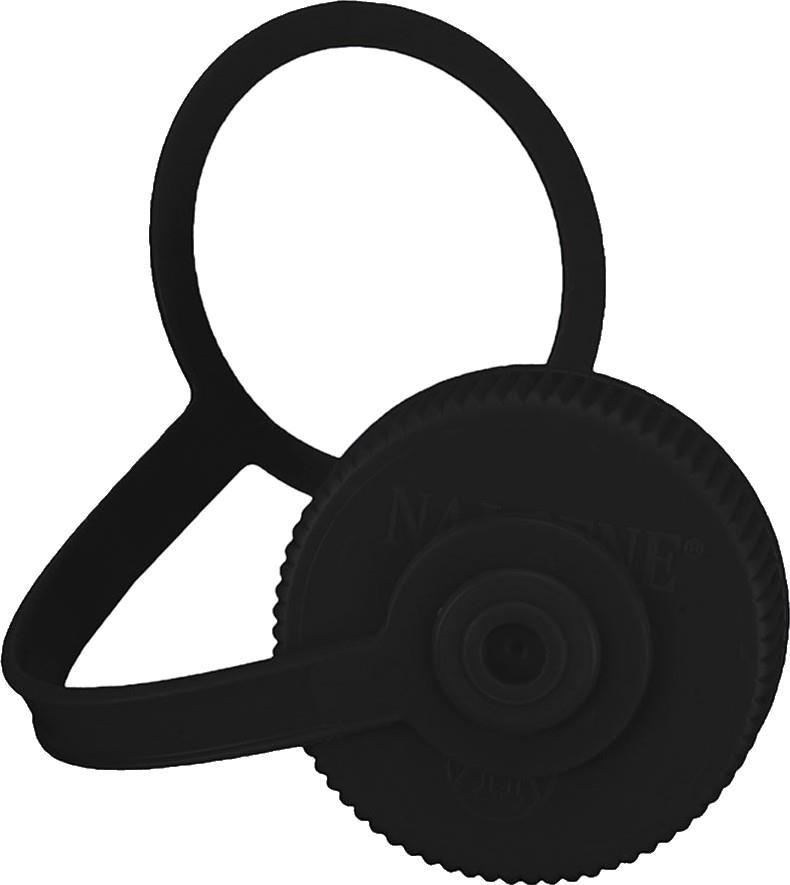 Wide Mouth Loop Top Cap - 500ml / 16oz - black 1