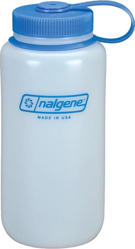 Wide Mouth Loop Top HDPE Bottle - 1L / 32oz - white 1