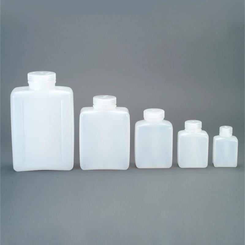 Wide Mouth Rectangular Bottle HDPE - 500ml / 16oz - not applicable 1