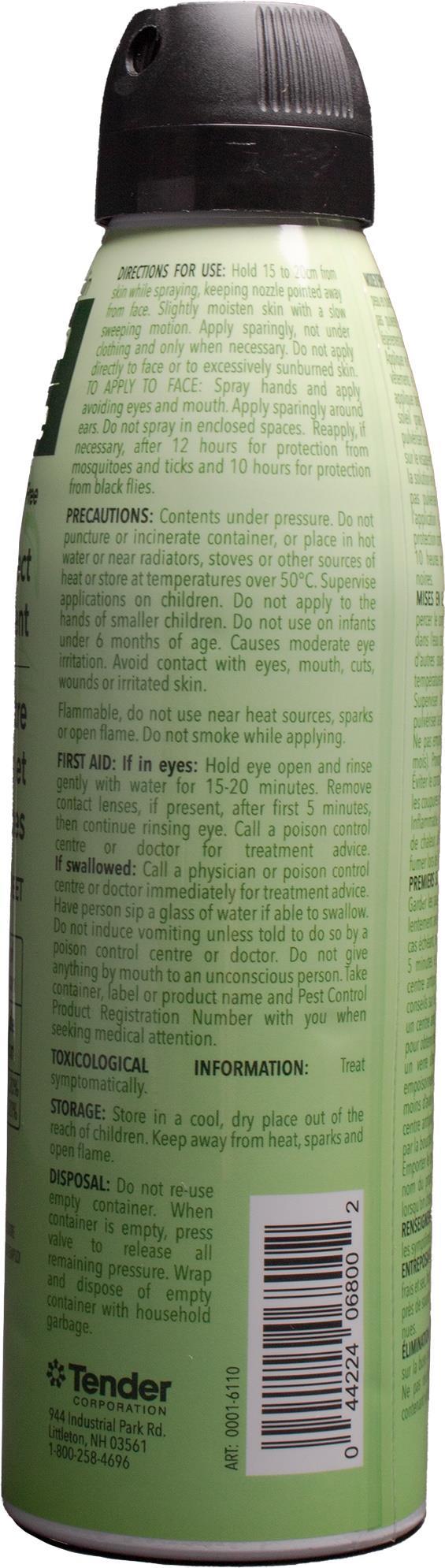Picaridin 170g / 6oz - Not Applicable 2