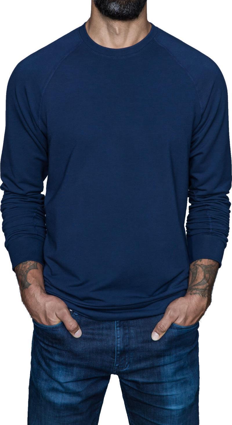 Billy - 2020 Crew LS Fleece - Mens - oxford blue 1
