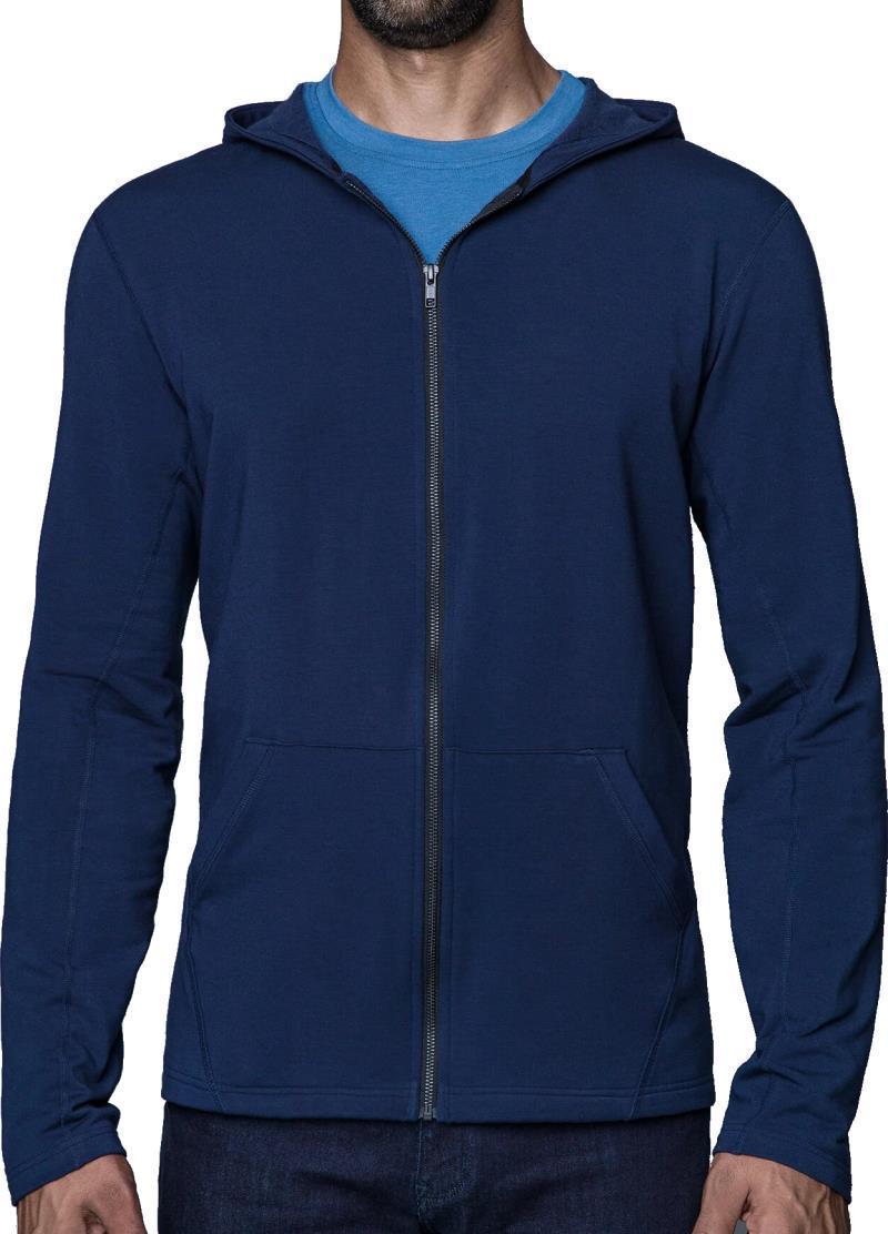 Hawkins - Tall Hoodie - Mens - oxford blue 1