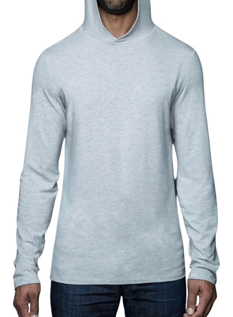 Vasquez Microstripe - Hooded LS Tall Shirt - Mens - light mix 1