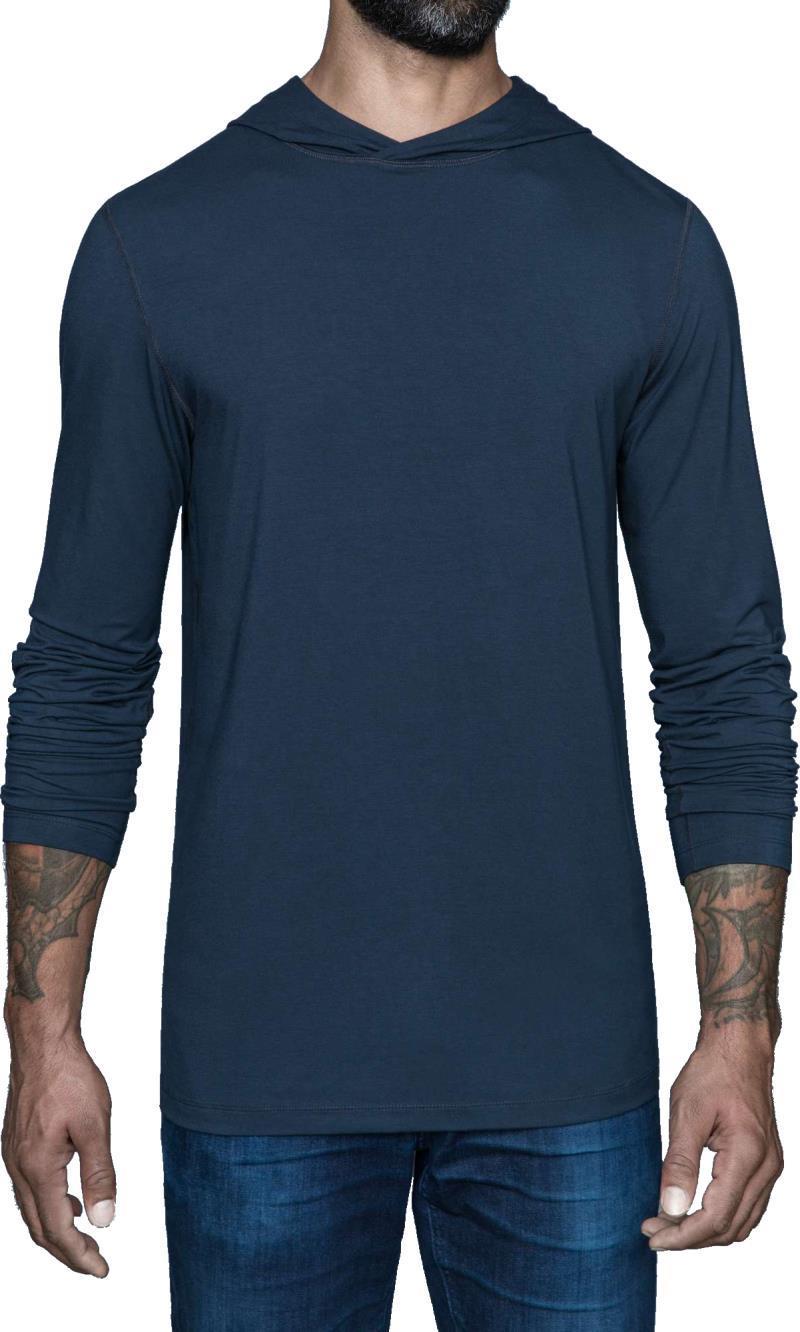 Vasquez - Hooded LS Shirt - Mens - vivid grey 1