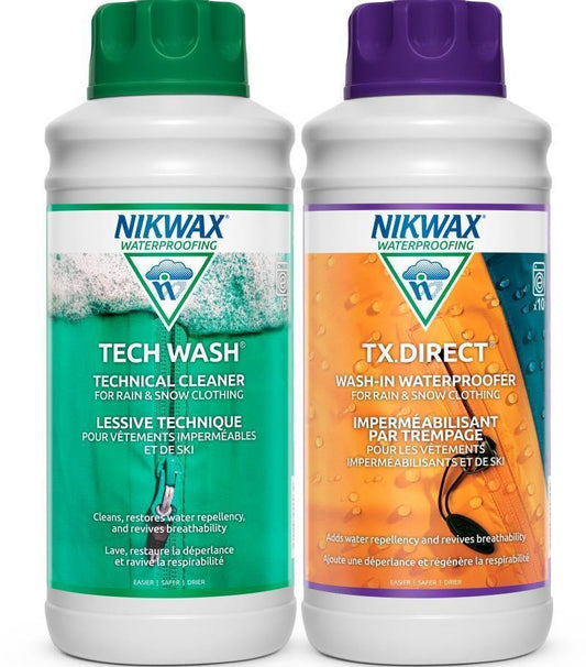 Hard Shell Duo-Pack 34oz / 1L - Tech Wash & TX.Direct Wash-In - not applicable 1
