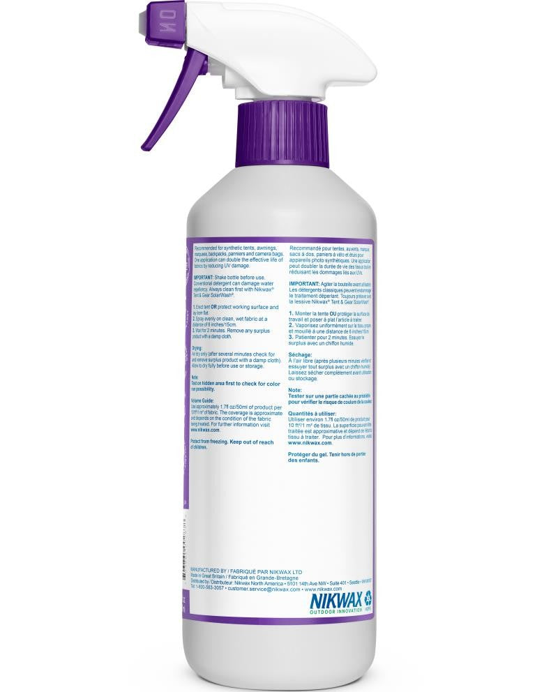Tent & Gear Solarproof Spray-On 16.9oz / 500ml - not applicable 1