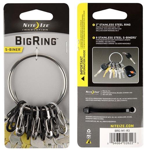 BigRing Steel S-Biner - Not Applicable 2