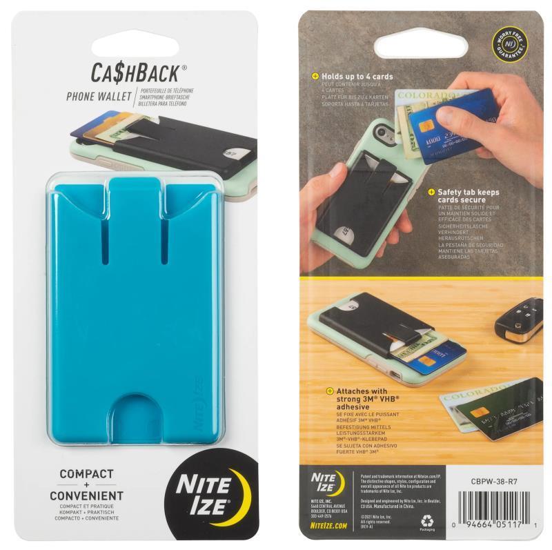 Ca$hBack Phone Wallet - Blue 1