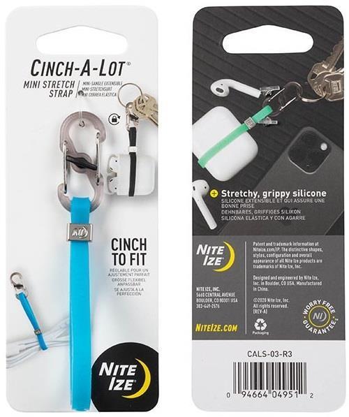 Cinch-A-Lot Mini Stretch Strap - blue 1