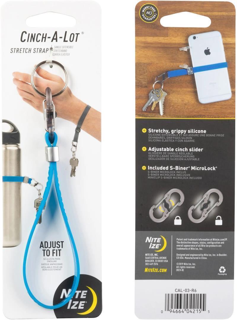 Cinch-A-Lot Stretch Strap - Blue 1