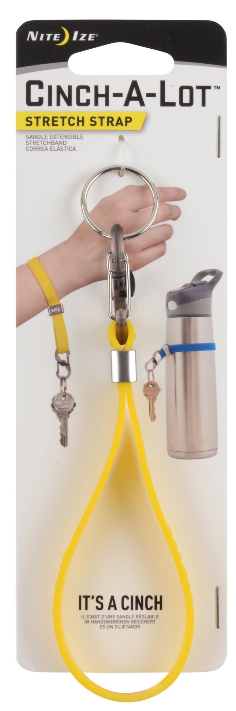 Cinch-A-Lot Stretch Strap - Yellow 1