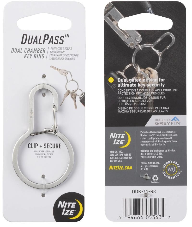 Dualpass Dual Chamber Key Ring - Not Applicable 1