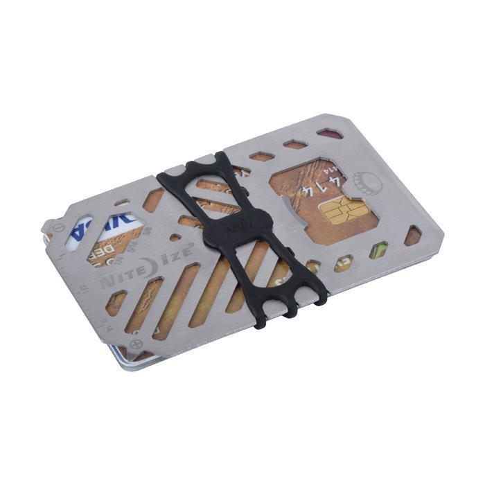Financial Tool Multi Tool Wallet - Stainless 1