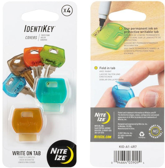 IdentiKey Covers - Assorted - 4-Pack - not applicable 1