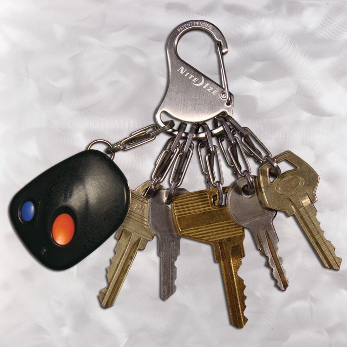 KeyRack Steel S-Biner - Stainless 2