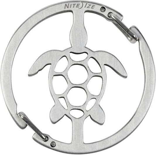Medallion Key Carabiner - turtle 1