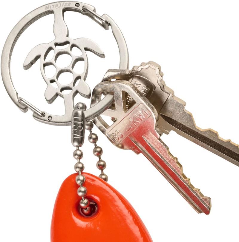 Medallion Key Carabiner - turtle 1