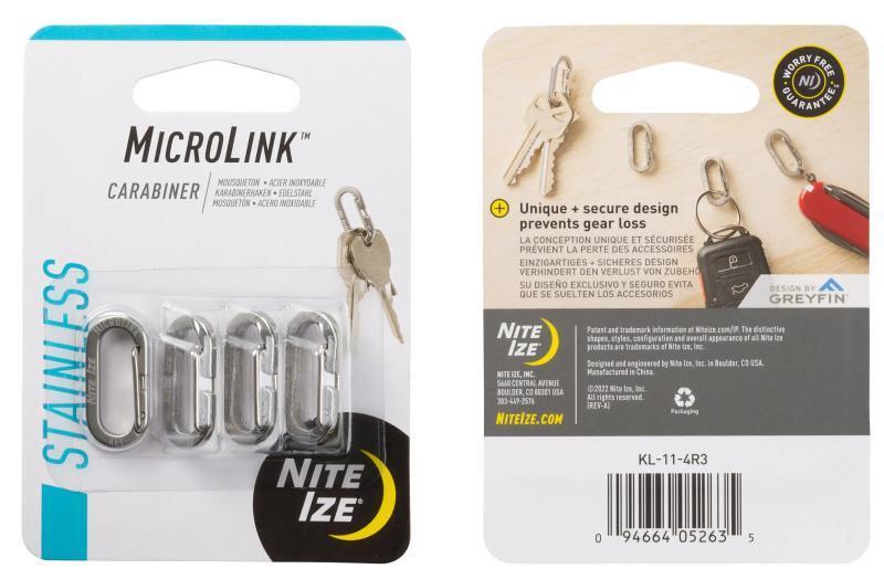 MicroLink Carabiner - 4 Pack - Not Applicable 1