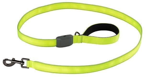 NiteDog Rechargeable LED Leash - Lime / Green 2