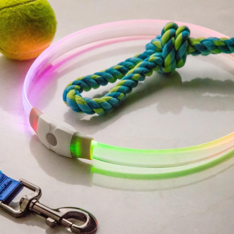 NiteHowl Max Rechargeable LED Safety Necklace - Disco-O Select - Not Applicable 4