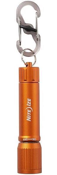 Radiant 100 Keychain Flashlight - 100-Lumens - Orange 1