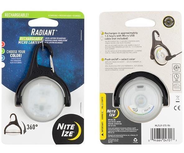 Radiant Rechargeable Micro Lantern - Disc-O Select - Not Applicable 1