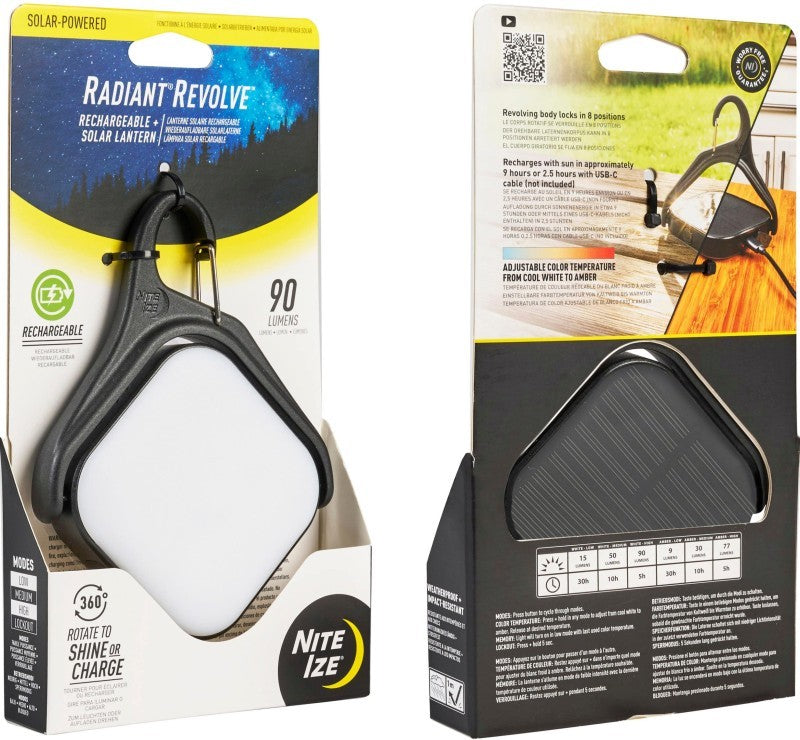 Radiant Revolve Rechargeable + Solar Lantern - not applicable 1