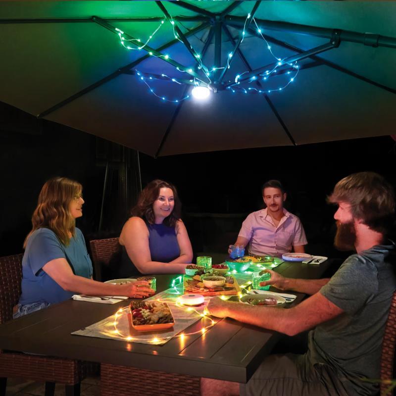 Radiant StarLit Rechargeable Lantern + String Light - Disc-O Select - Not Applicable 5