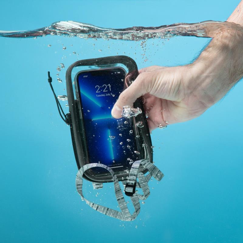 RunOff Waterproof Phone Case - Charcoal 4