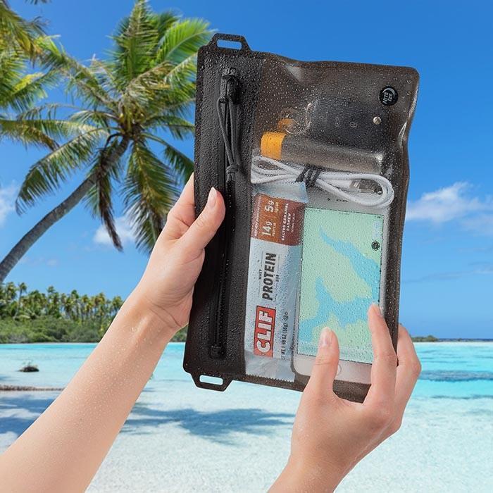 RunOff Waterproof Travel Pouch - Medium - Charcoal 6
