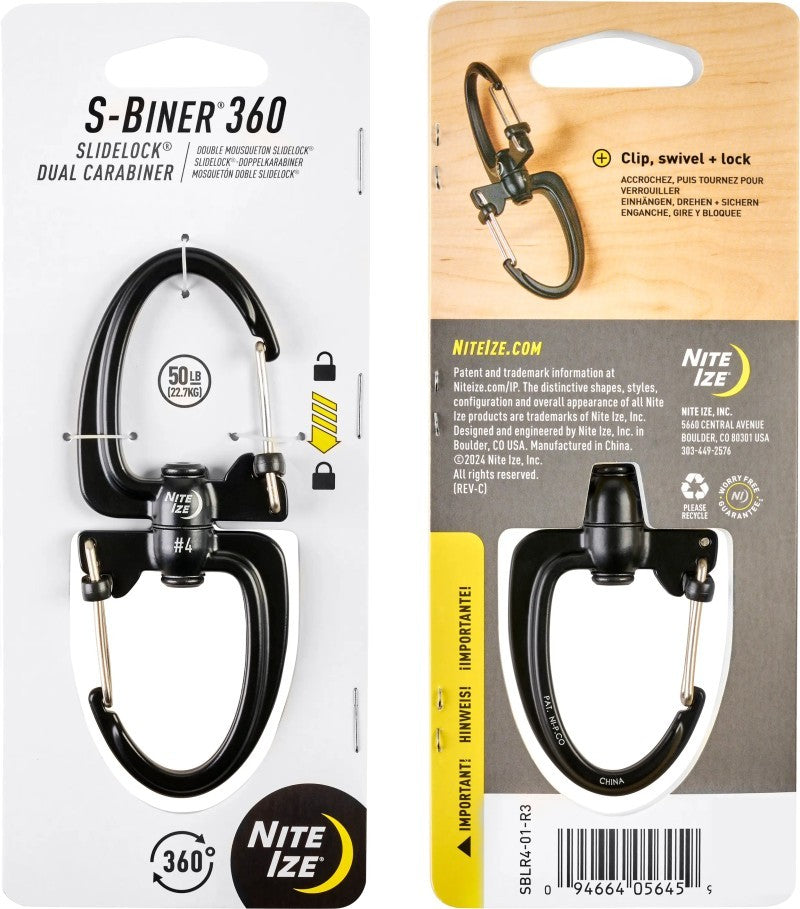 S-Biner 360 SlideLock Dual Carabiner #4 - not applicable 1