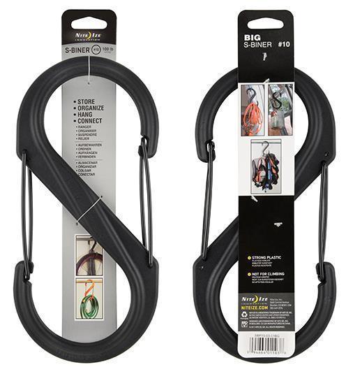S-Biner Dual Carabiner #10 - Plastic - Black / Black Gates 2