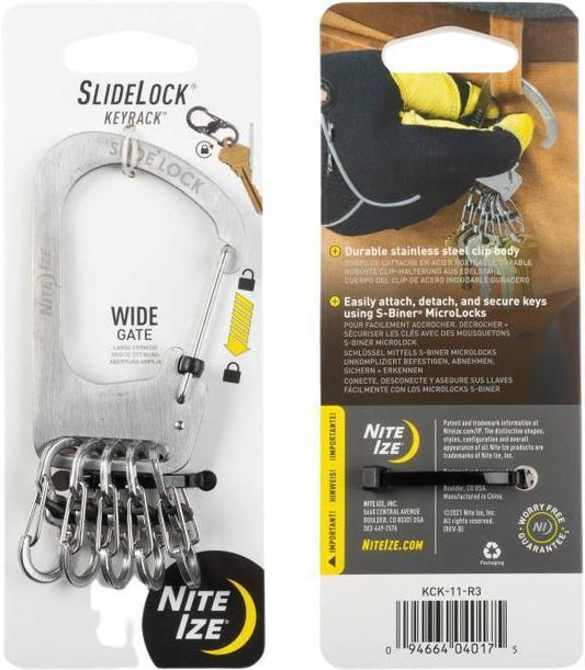 SlideLock KeyRack - Stainless Steel - Not Applicable 1