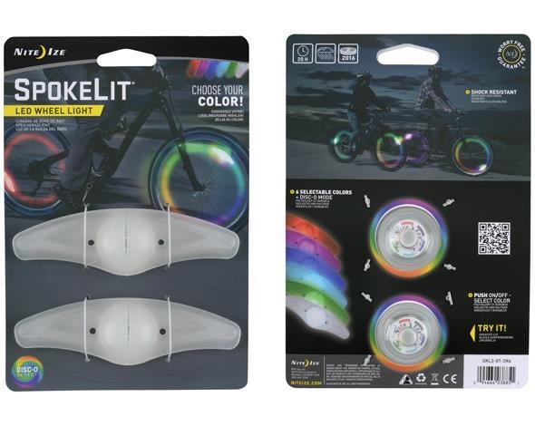 Spokelit Wheel Light - Disc-O Select - 2 Pack - not applicable 1