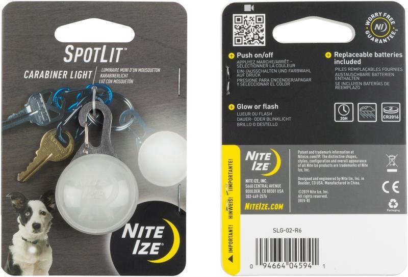 SpotLit Carabiner Light - White 1