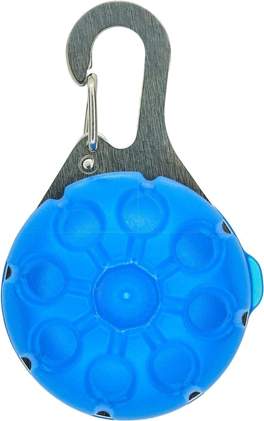 SpotLit Rechargeable Collar Light - blue 1