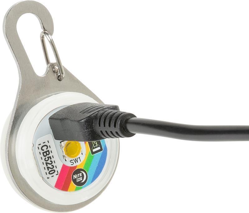 Spotlit Rechargeable Carabiner Light - Disc-O Tech - Not Applicable 3
