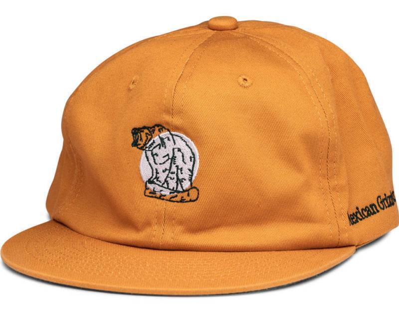 Extinct Creature Six Panel Hat - mexican grizzly bear 1