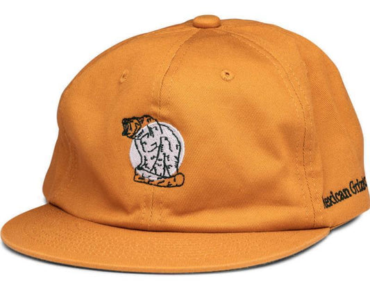 Extinct Creature Six Panel Hat - mexican grizzly bear 1