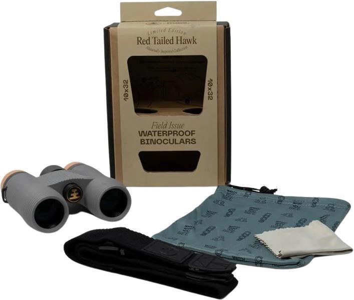 Field Issue 10x32 Binoculars (32 Caliber) - Quetzal Gray 1