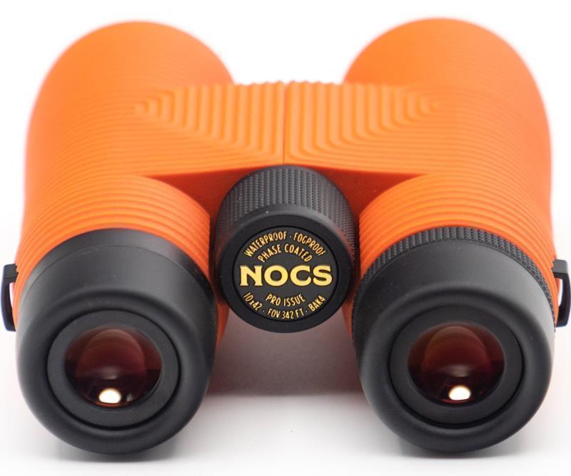 Pro Issue 10x42 Binoculars (42 Caliber) - Persimmon Orange 5